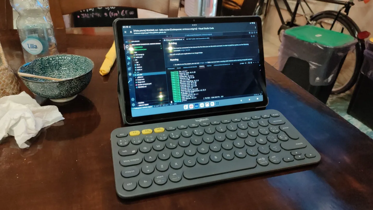 How I turned my Tablet into a programming device.