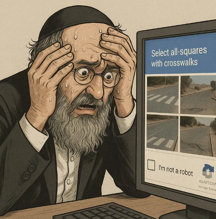 Google Captcha Crisis in Israel: Nation Struggles to Prove It's Still Human